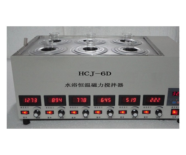 HCJ-1A,2B,4C,6D水浴恒溫磁力攪拌器